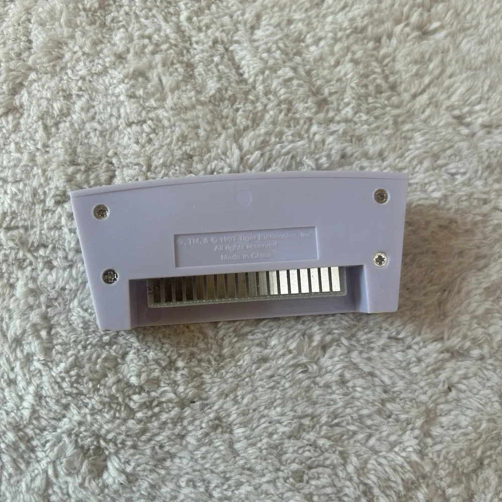 Tiger‎ Electronics Name That Tune Handheld Game With Cartridge Vintage Works